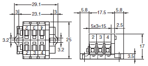 K7L-U[] / UD[] Dimensions 3 