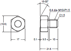 V680 series Dimensions 13 