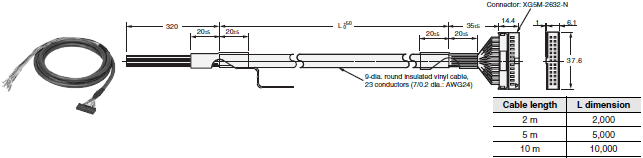 V680 series Dimensions 44 