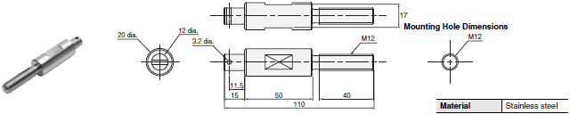 V680 series Dimensions 52 