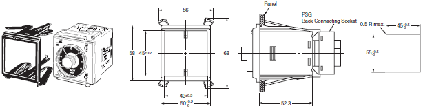 H3CR-F Dimensions 6 