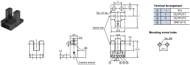 EE-SX97 Dimensions 6 