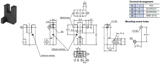 EE-SX97 Dimensions 8 