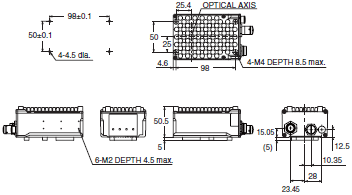 FQ-M Series Dimensions 2 