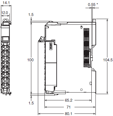 NX-OD / OC Dimensions 2 