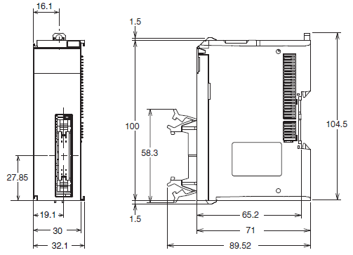 NX-OD / OC Dimensions 8 