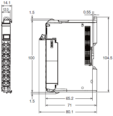 NX-DA Dimensions 1 
