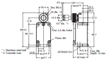 WL-N / WLM-N Dimensions 26 