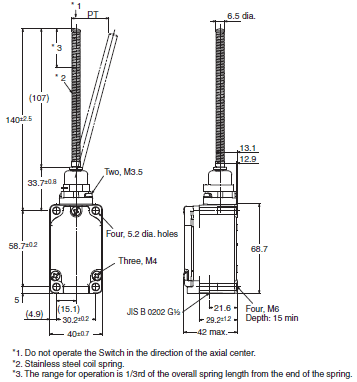 WL-N / WLM-N Dimensions 30 