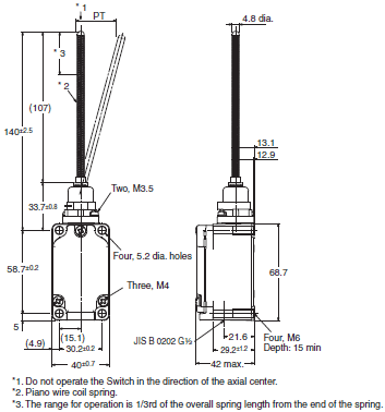 WL-N / WLM-N Dimensions 31 