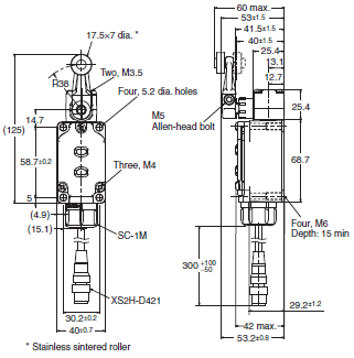WL-N / WLM-N Dimensions 39 