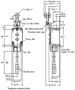 WL-N / WLM-N Dimensions 59 