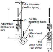 WL-N / WLM-N Dimensions 84 