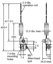 WL-N / WLM-N Dimensions 88 