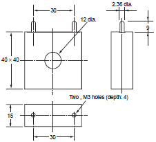E5GC Dimensions 9 