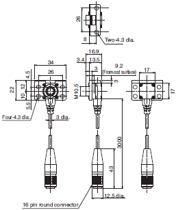 FZ5 Series Dimensions 12 