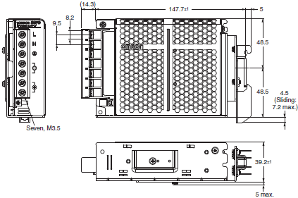 S8FS-G Dimensions 12 