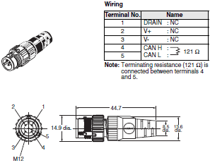 DCA2 / DCN3 / XS4 Dimensions 18 