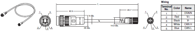 DCA2 / DCN3 / XS4 Dimensions 25 