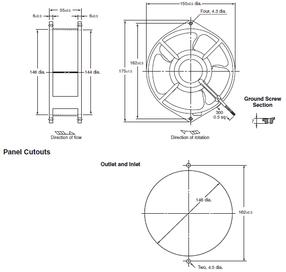 R87F / R87T Dimensions 7 