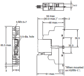 P2RF, P2R, P7TF, PYF, PY, PTF, PYD, PT, P7LF, P7S, P7SA, PF, P2CF, PFA, P3G / P3GA, PL Dimensions 3 