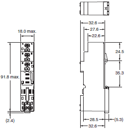 P2RF, P2R, P7TF, PYF, PY, PTF, PYD, PT, P7LF, P7S, P7SA, PF, P2CF, PFA, P3G / P3GA, PL Dimensions 4 