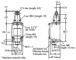 WL, WLM Dimensions 63 